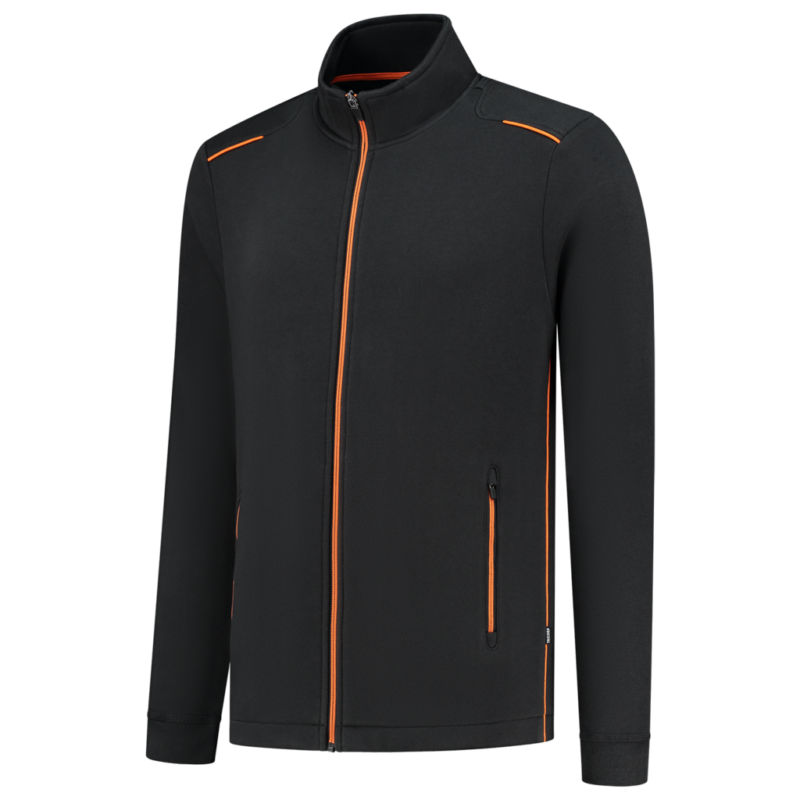 Tricorp Sweatvest Accent Black-Orange