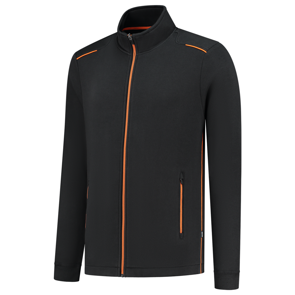 Tricorp Sweatvest Accent Black-Orange