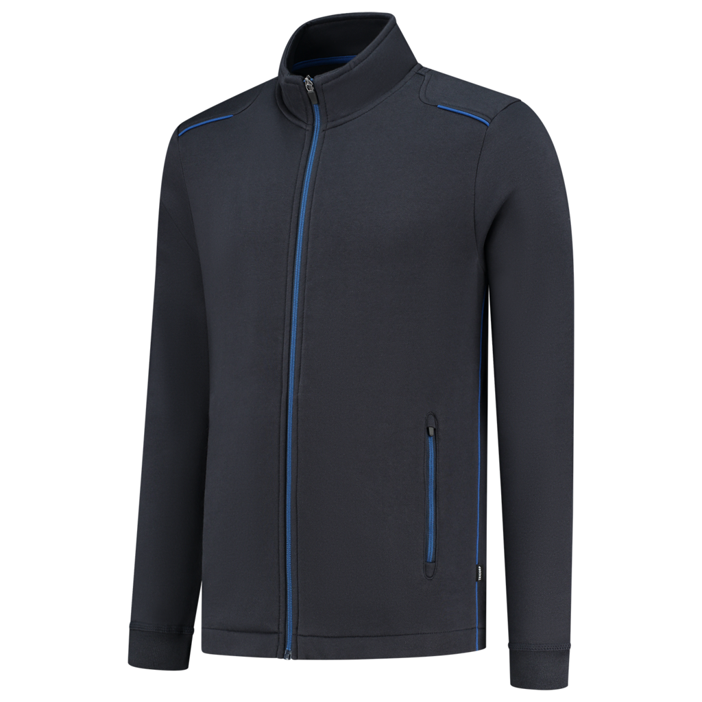 Tricorp Sweatvest Accent Navy-Royal Blue