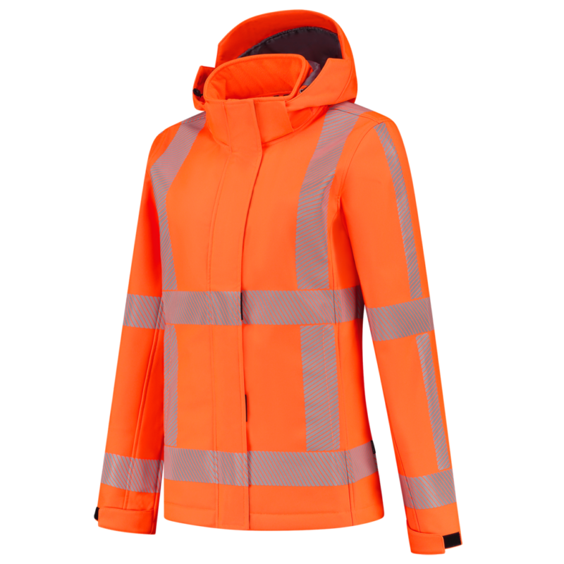 Tricorp Softshell RWS Revisible Dames Fluor Orange