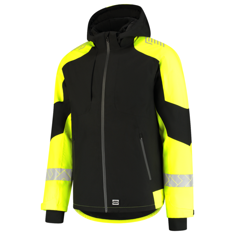 Tricorp Winterjas Ripstop Reflective Redefined Black-Fluor Yellow