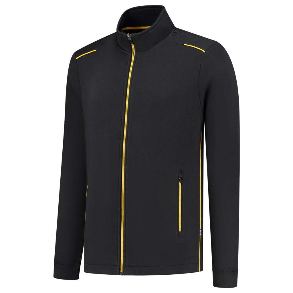 Tricorp Sweatvest Accent Black-Yellow
