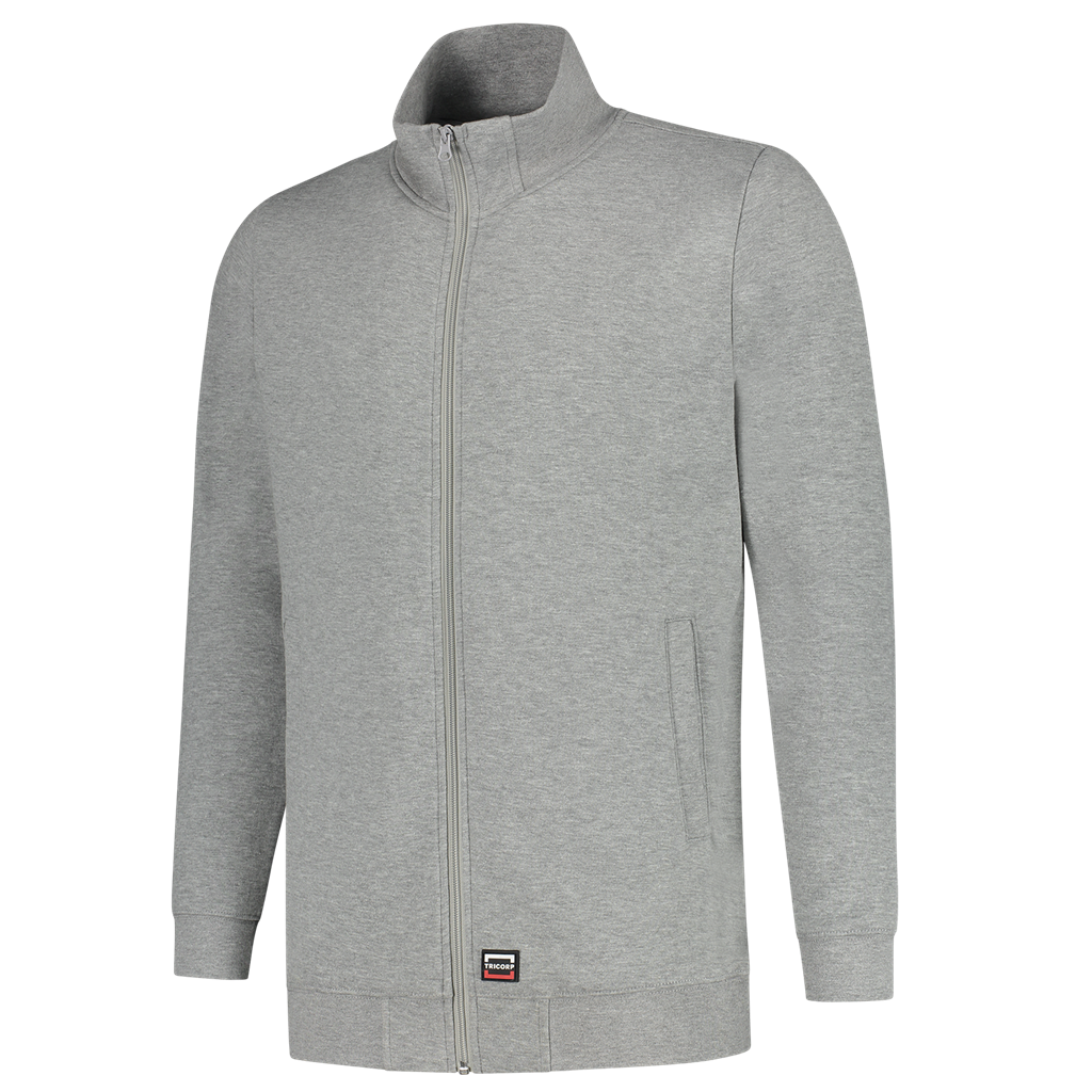 Tricorp Sweatvest 60°C Wasbaar Grey Melange