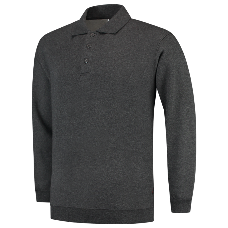 Tricorp Polosweater Boord Anthracite Melange