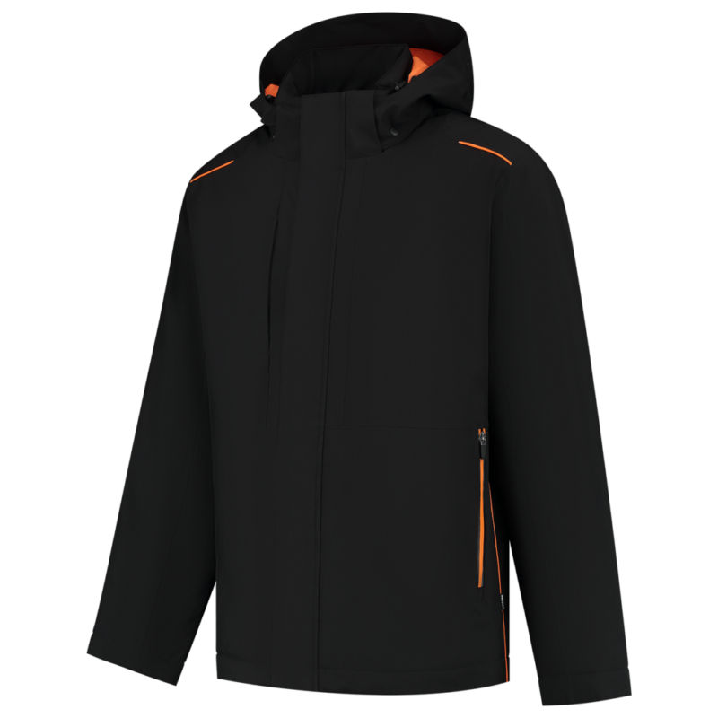 Tricorp Winter Tech Shell Accent Black-Orange