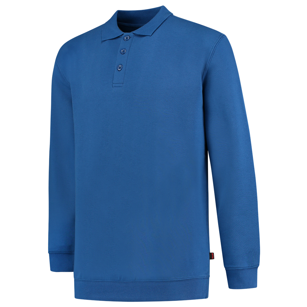 Tricorp Polosweater Boord 60°C Wasbaar Royal Blue