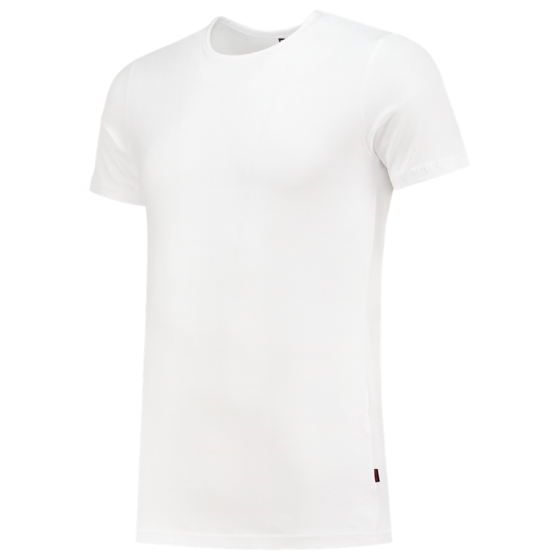 Tricorp T-shirt Elastaan Fitted White