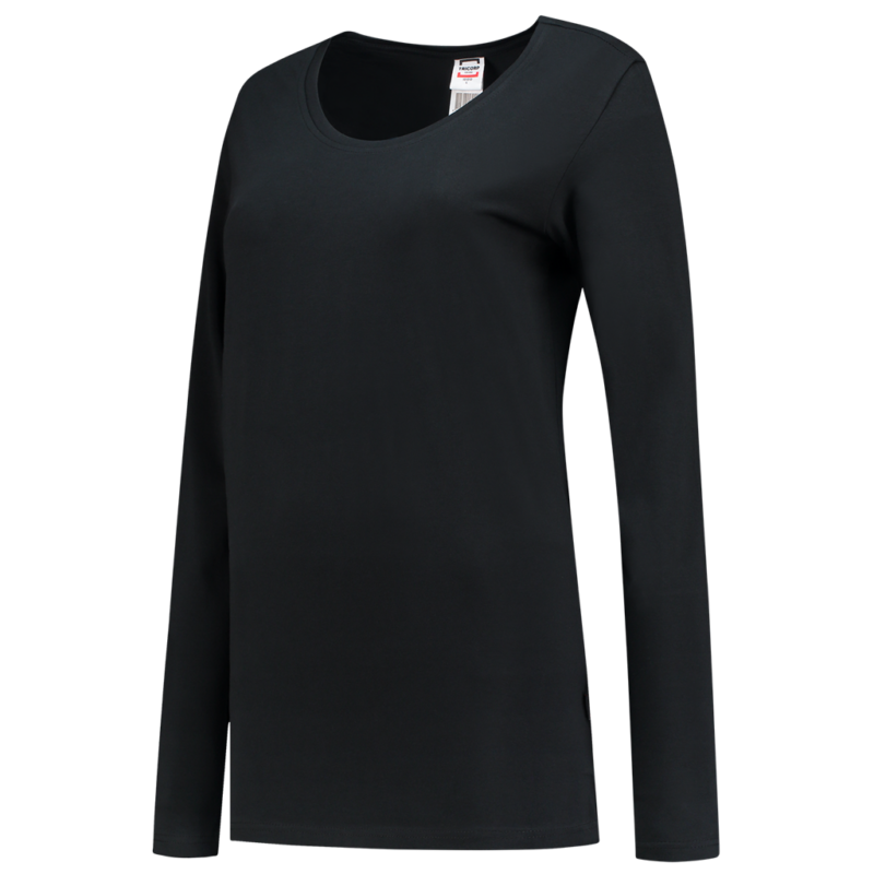 Tricorp T-shirt Lange Mouw Dames Black