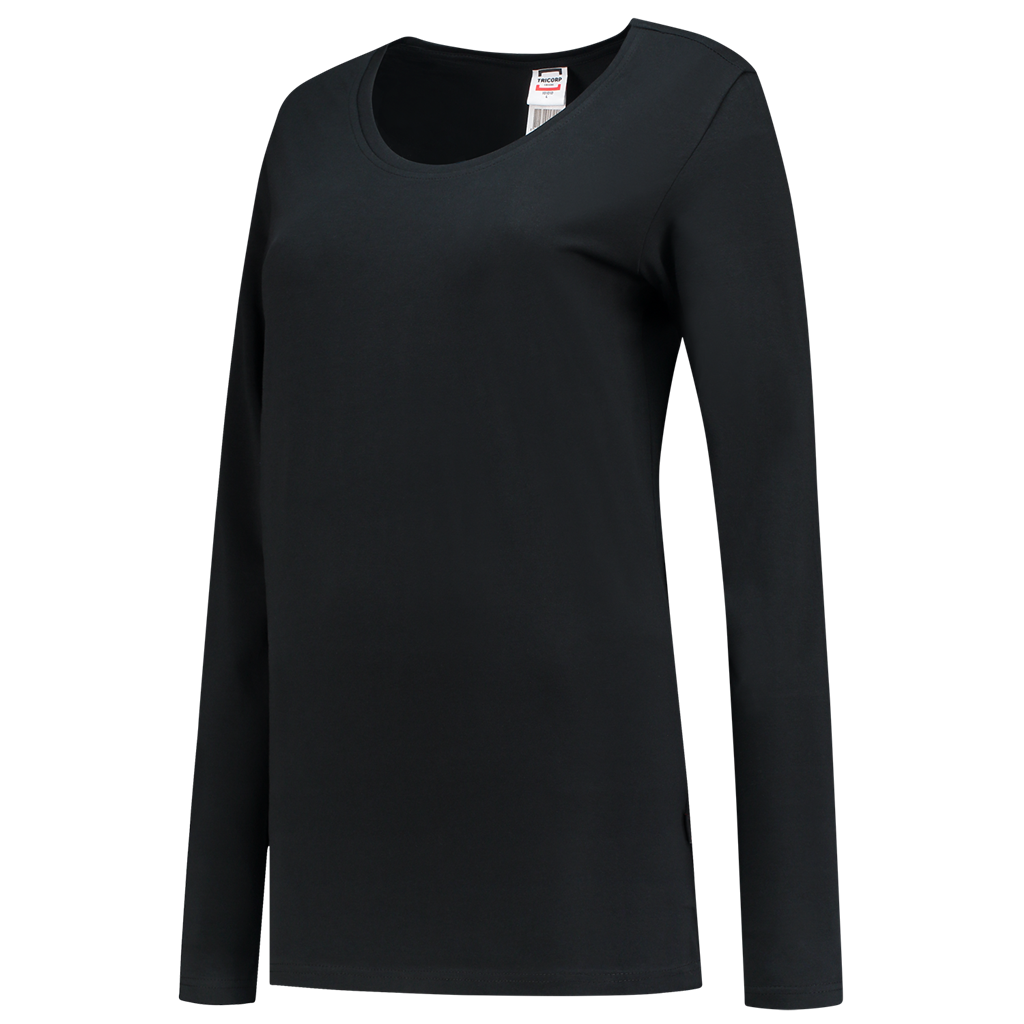 Tricorp T-shirt Lange Mouw Dames Black
