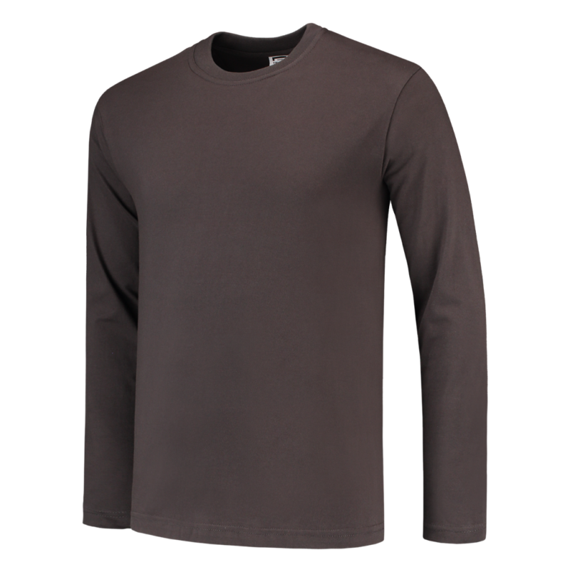 Tricorp T-shirt Lange Mouw Dark Grey
