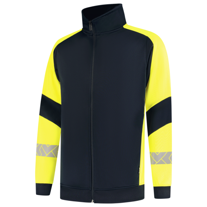 Tricorp Sweatvest Reflective Redefined Ink-Fluor Yellow