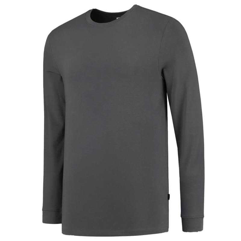 Tricorp T-shirt Lange Mouw 60°C Wasbaar Dark Grey