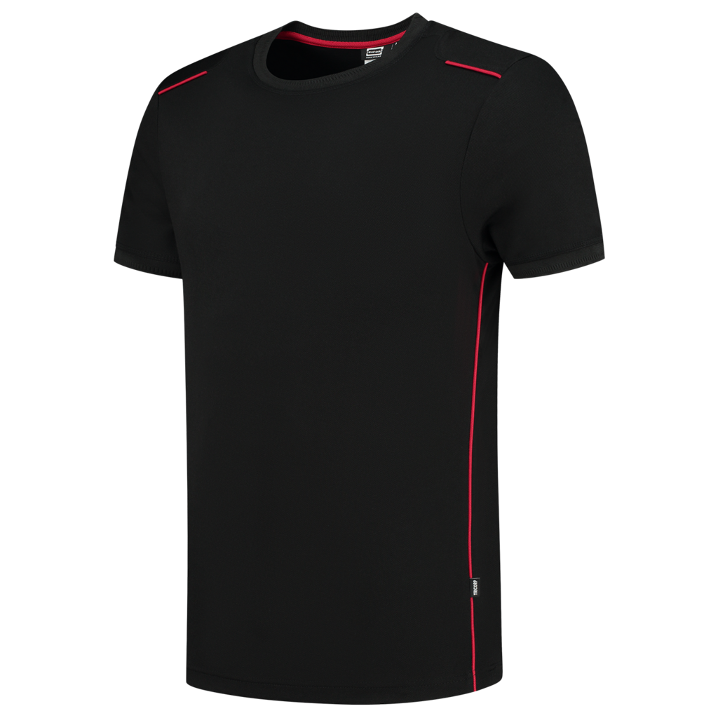 Tricorp T-shirt Accent Black-Red