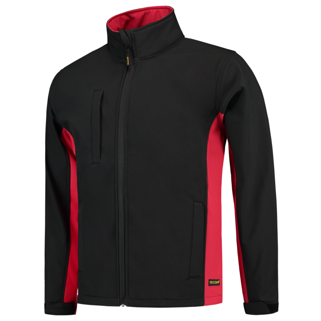 Tricorp Softshell Bicolor Black-Red