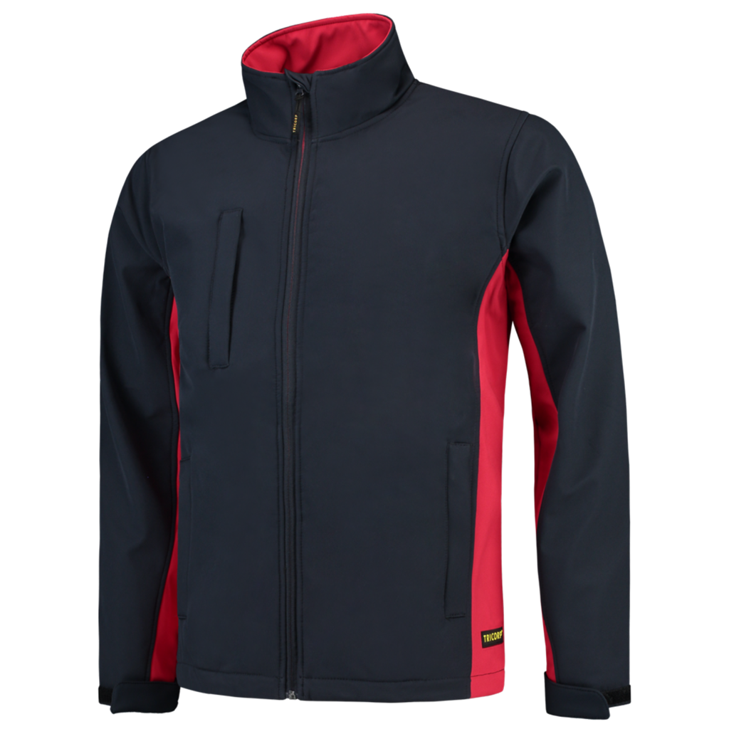 Tricorp Softshell Bicolor Navy-Red