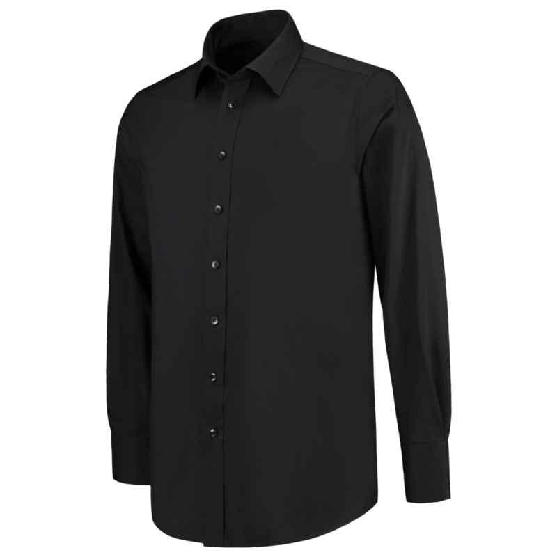 Tricorp Overhemd Stretch Black