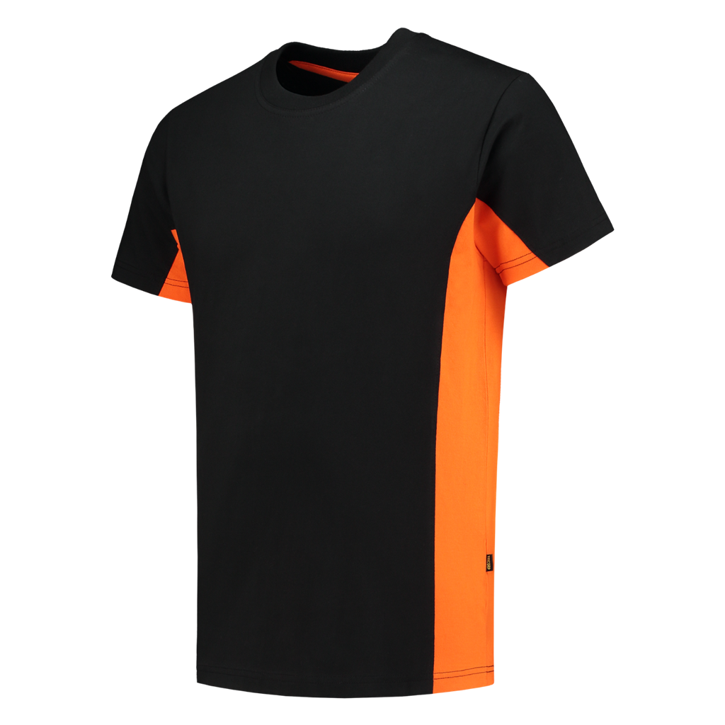 Tricorp T-shirt Bicolor Black-Orange