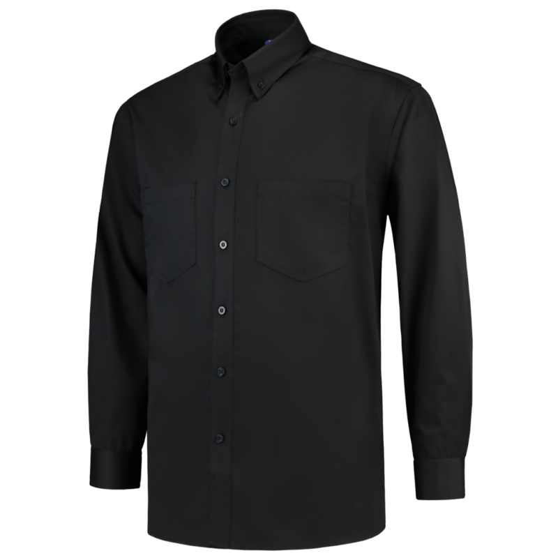 Tricorp Werkhemd Lange Mouw Basis Black