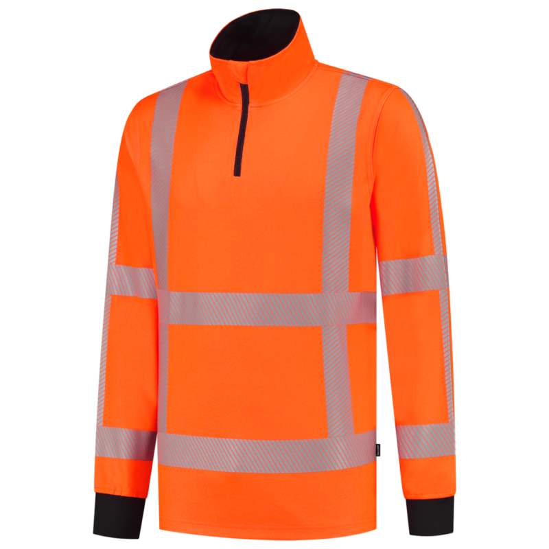 Tricorp Zip Sweater RWS Revisible Fluor Orange