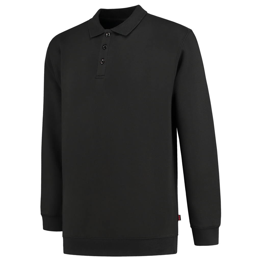Tricorp Polosweater Boord 60°C Wasbaar Black