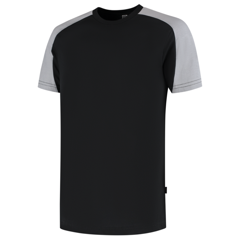 Tricorp T-shirt Bicolor Redefined Black-Grey