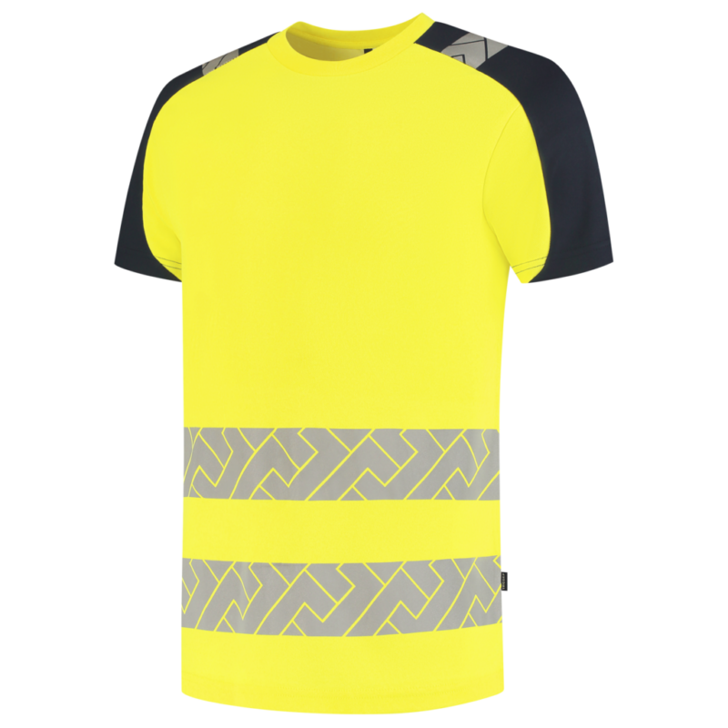 Tricorp T-shirt Visibility Redefined Industrieel Wasbaar Fluor Yellow-Ink
