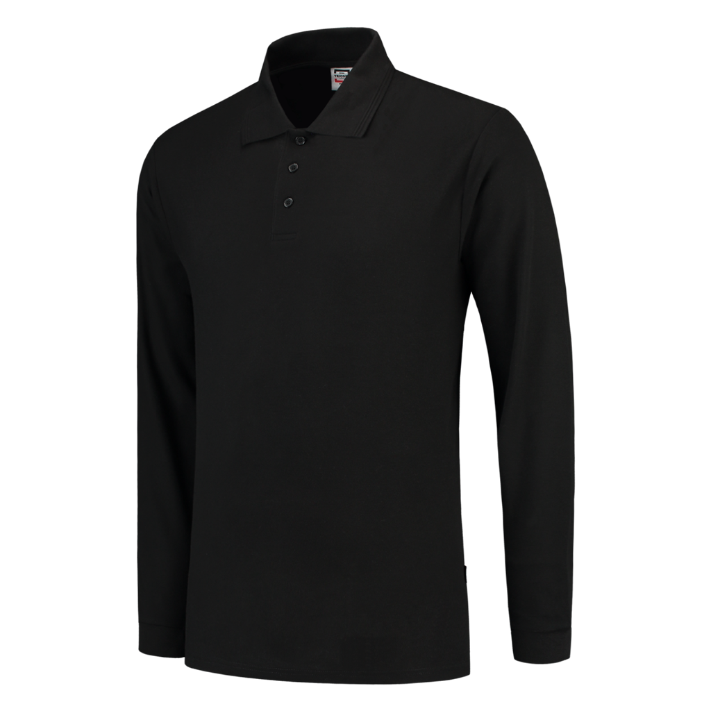 Tricorp Poloshirt Lange Mouw Black
