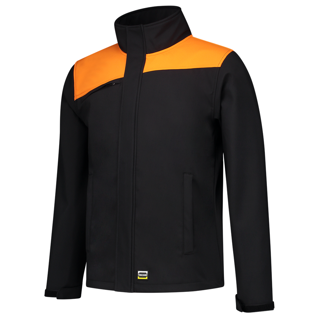 Tricorp Softshell Bicolor Naden Black-Orange