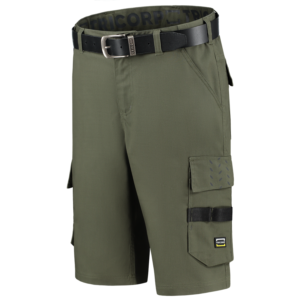 Tricorp Werkbroek Twill Kort Army