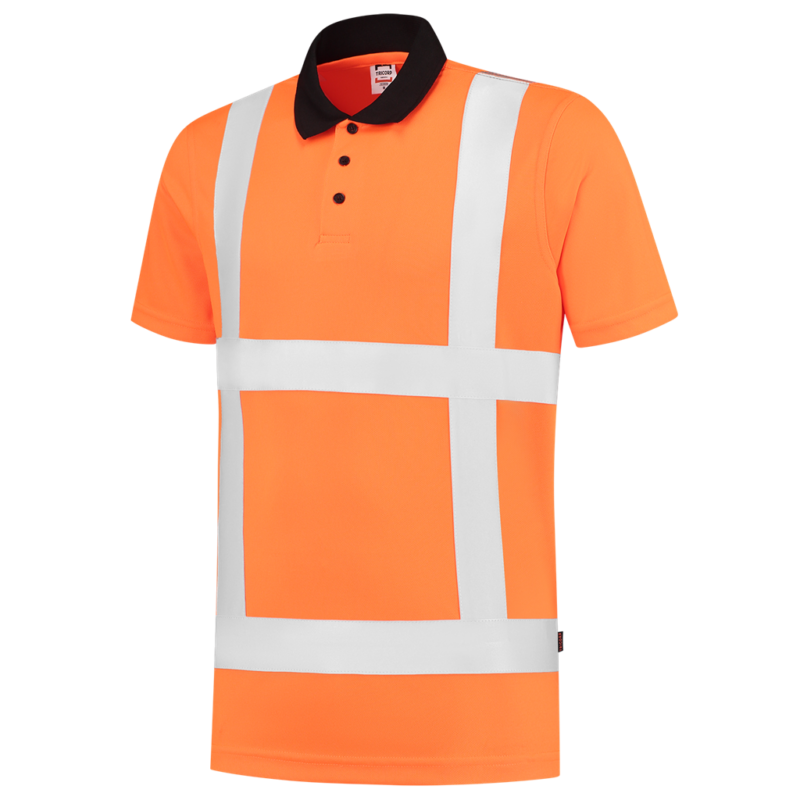 Tricorp Poloshirt RWS Birdseye Fluor Orange