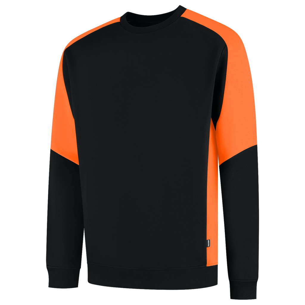 Tricorp Sweater Bicolor Redefined Black-Orange