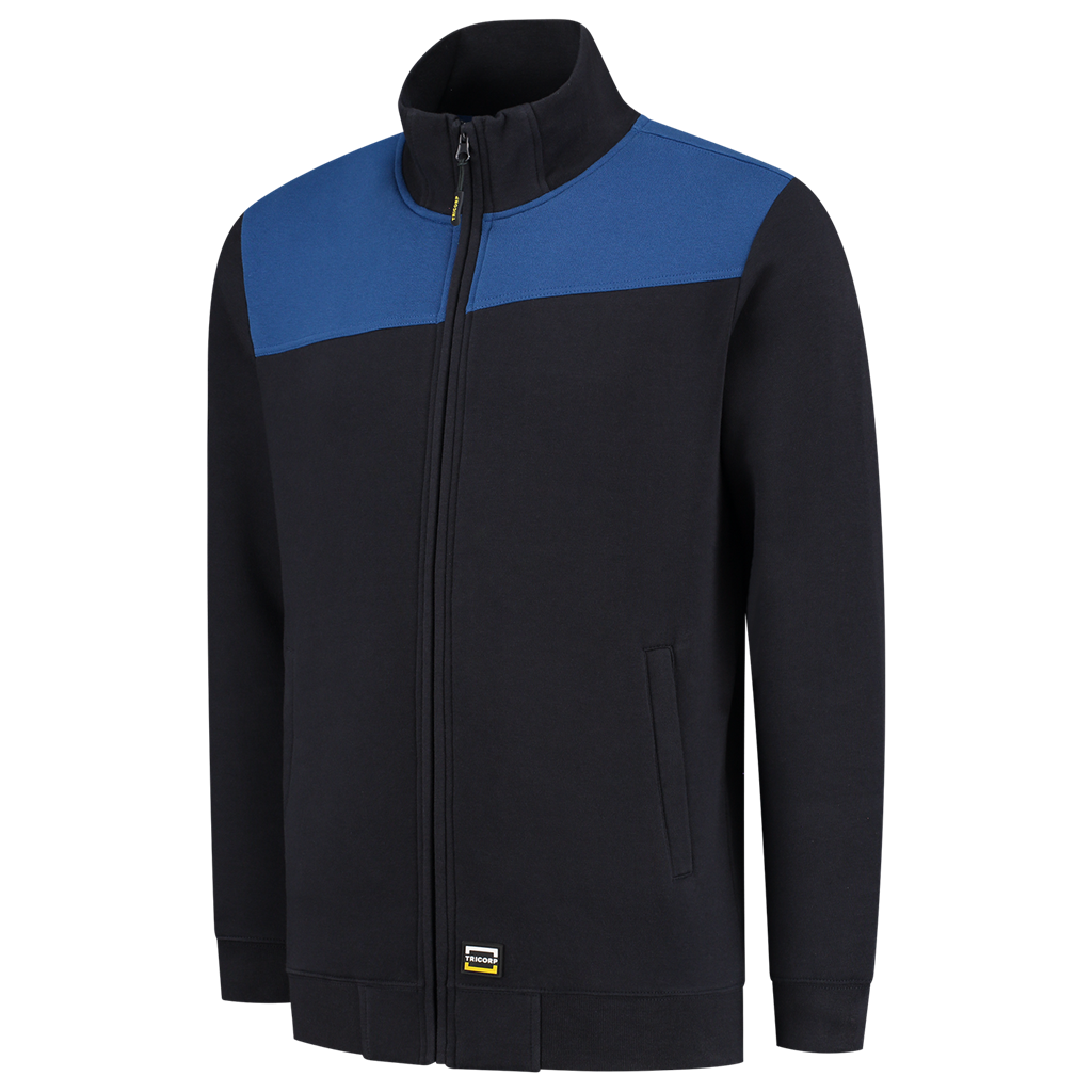 Tricorp Sweatvest Bicolor Naden Navy-Royal Blue