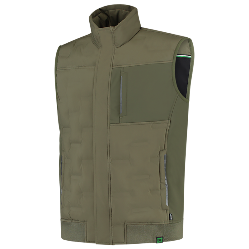 Tricorp Puffer Bodywarmer Rewear Army