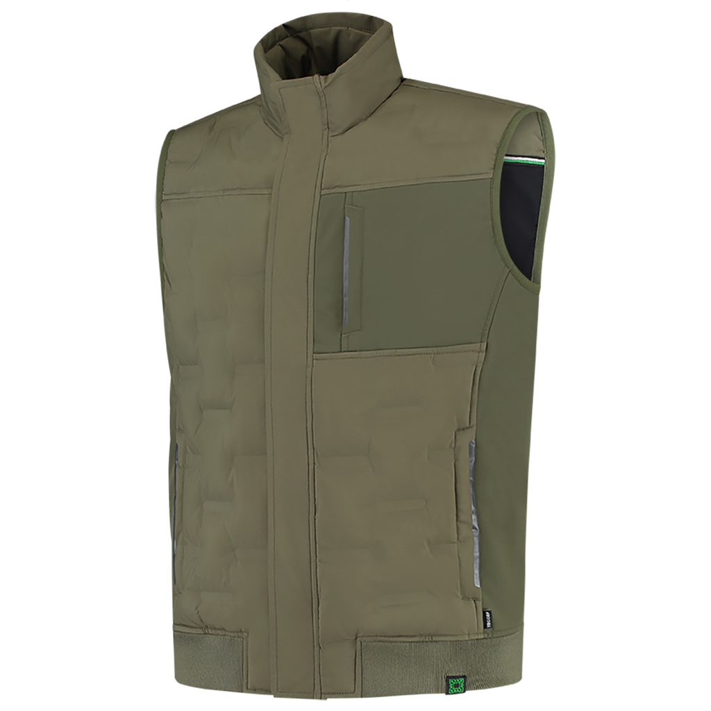 Tricorp Puffer Bodywarmer Rewear Army