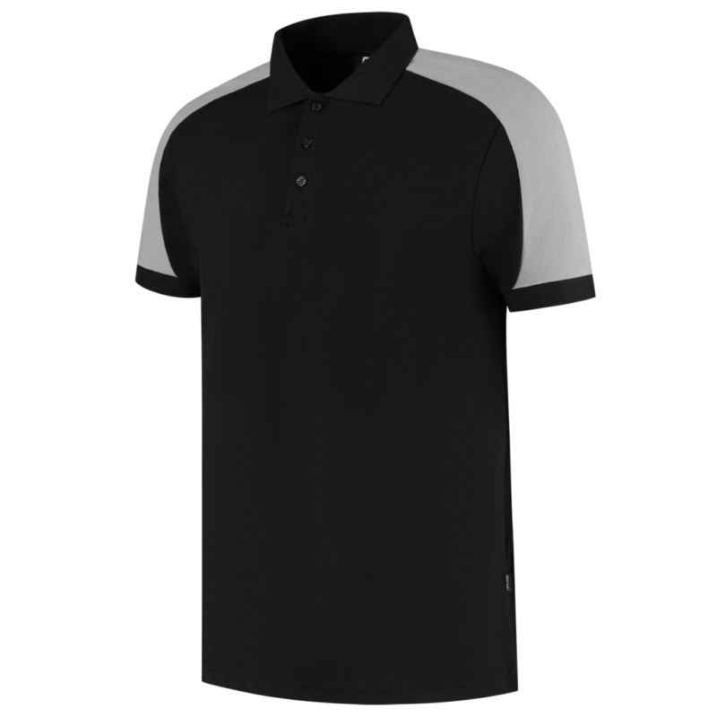 Tricorp Poloshirt Bicolor Redefined Black-Grey