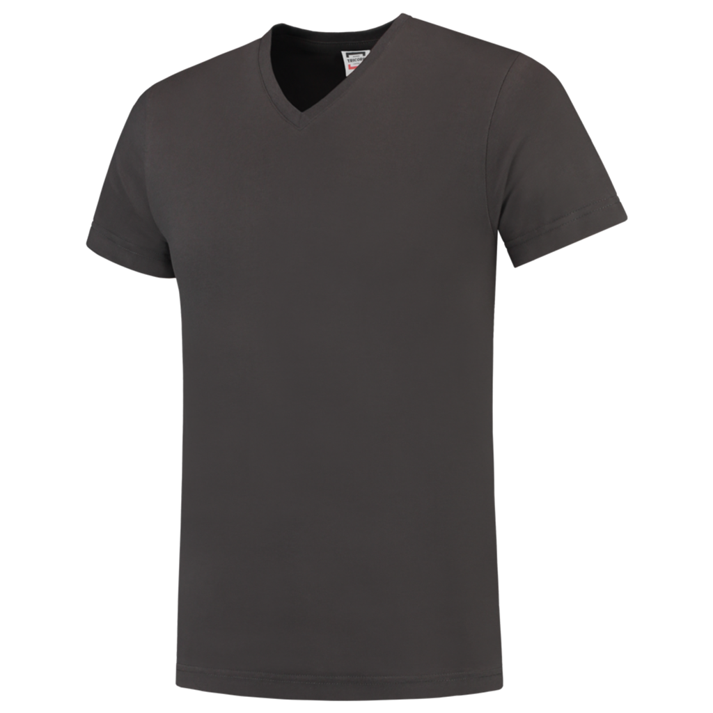 Tricorp T-shirt V Hals Fitted Dark Grey