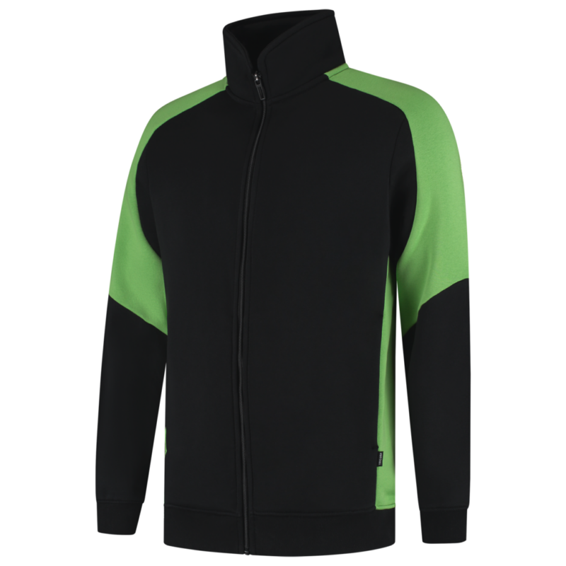 Tricorp Sweatvest Bicolor Redefined Black-Lime
