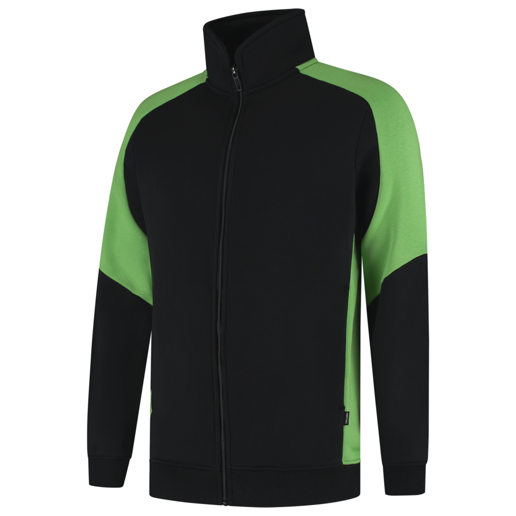 Tricorp Sweatvest Bicolor Redefined Black-Lime