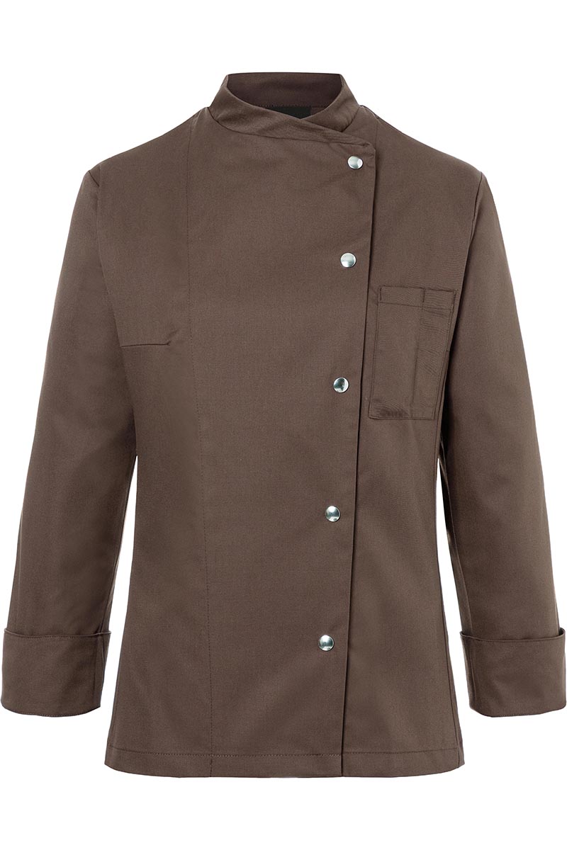 Karlowsky Chefs Jacket Larissa in lichtbruin