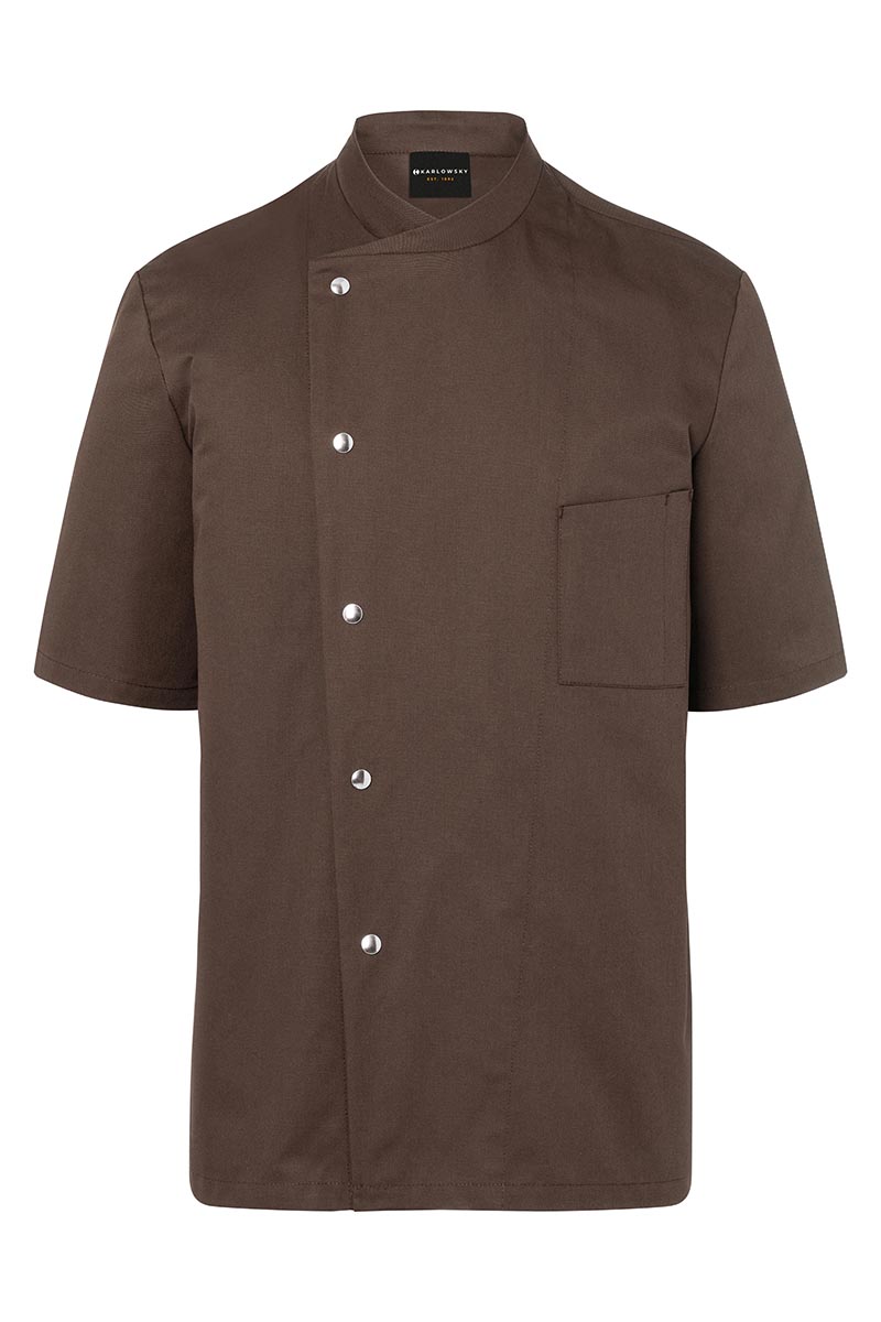Karlowsky Chef Jacket Gustav in lichtbruin