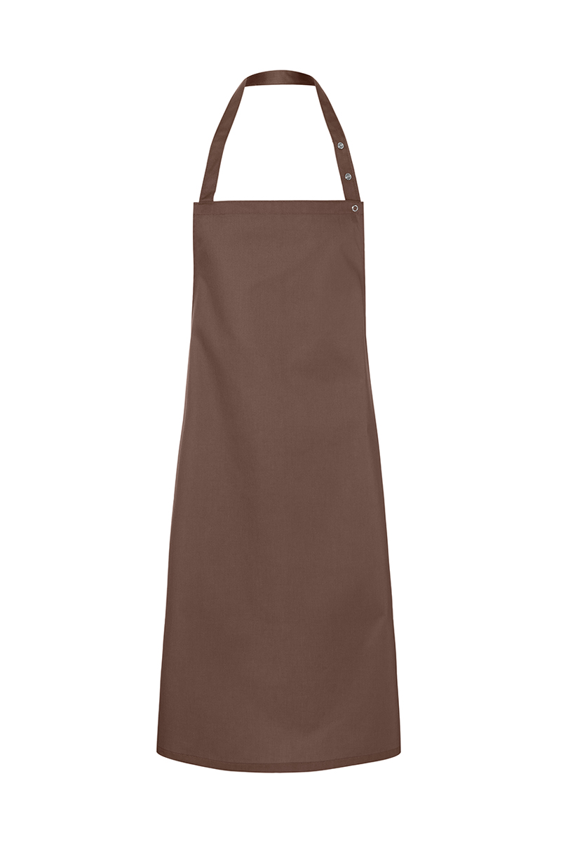 Karlowsky Bib Apron Santorini in lichtbruin