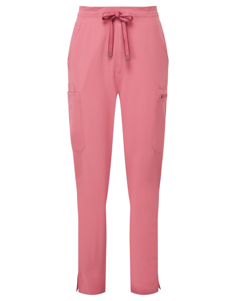 Onna-Stretch Cargo Pant Dames in zachtroze