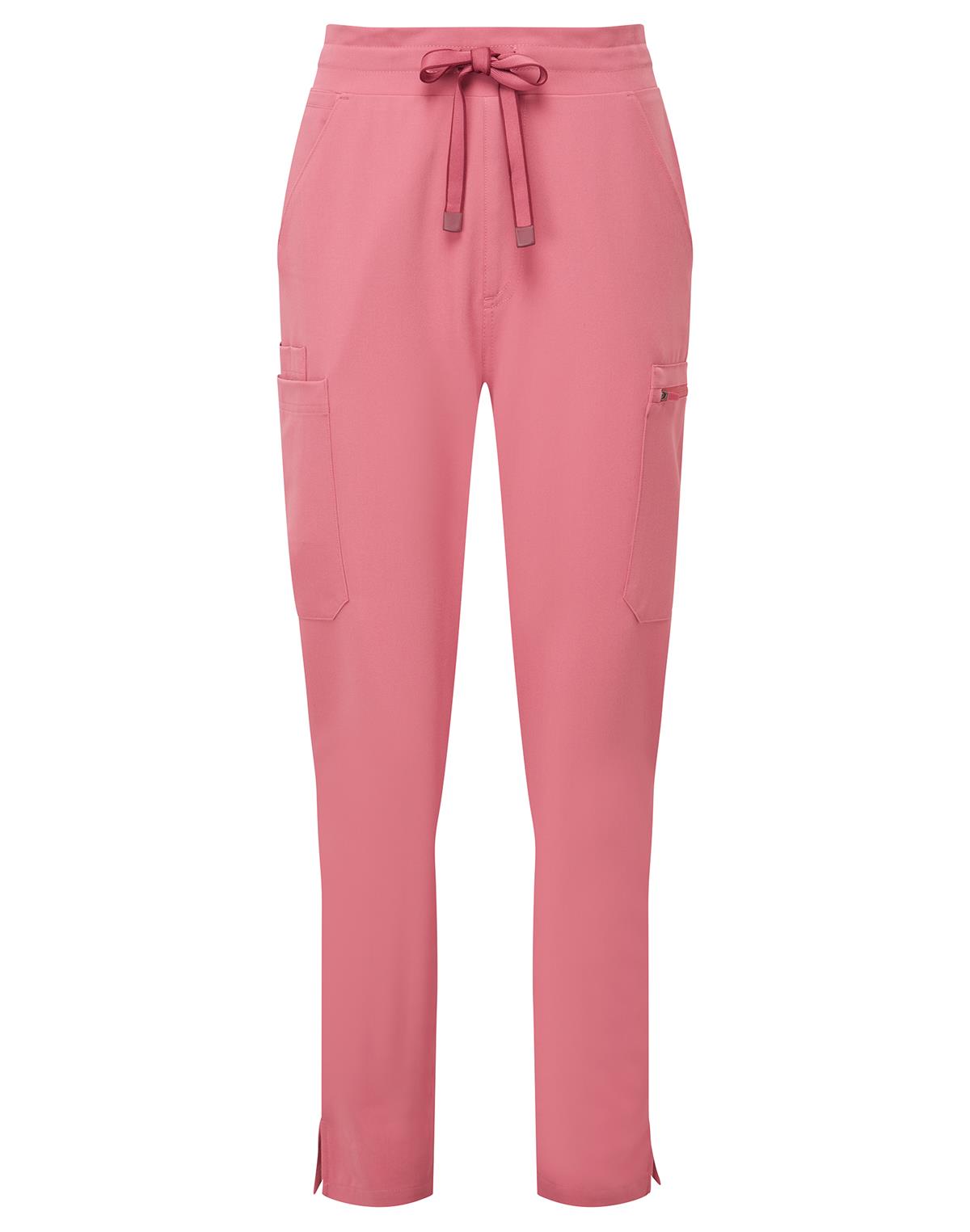 Onna-Stretch Cargo Pant Dames in zachtroze