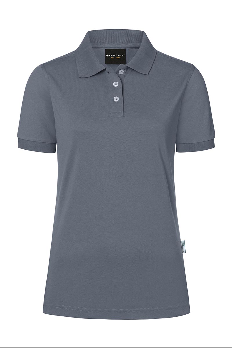 Karlowsky Ladies Workwear Poloshirt Modern-Flair Dames in antraciet