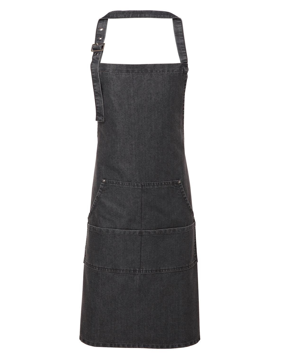 Premier Workwear Bavetschort denim Jeans Stitch