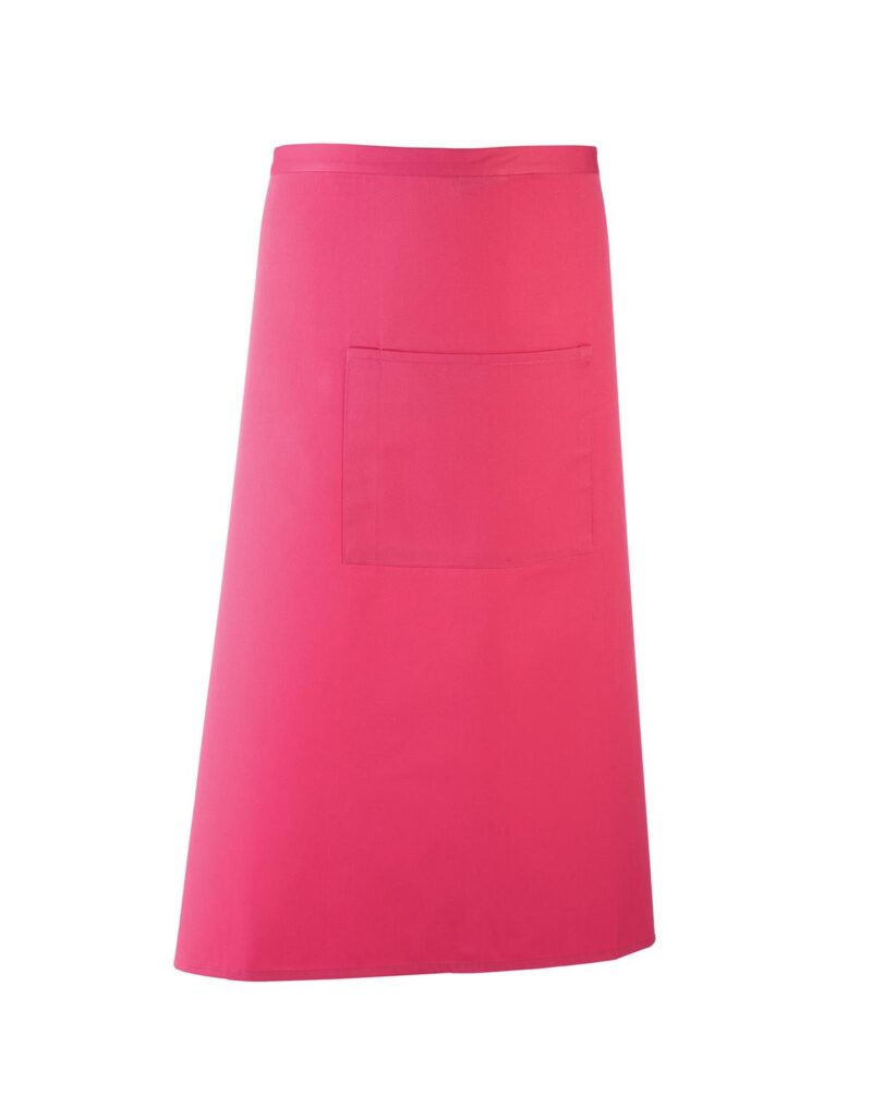 Premier Workwear Colours Collection Bar Apron in felroze