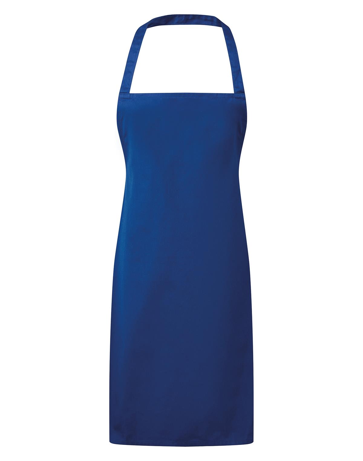Premier Workwear Essential Bib Apron in royalblauw