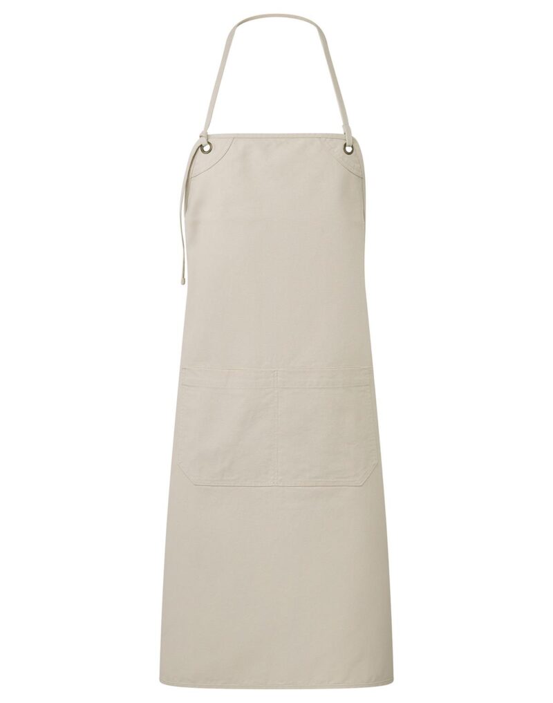 Premier Workwear Artisan´s Choice Double Pocket Canvas Apron in naturel