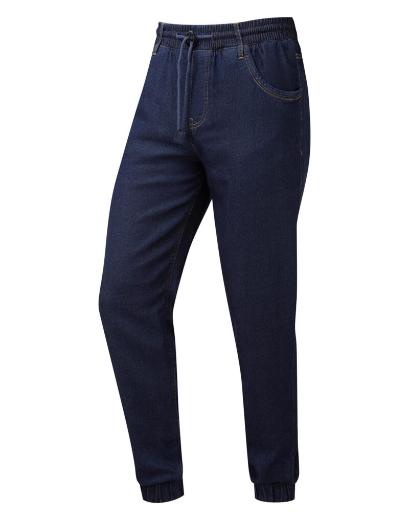 Premier Workwear Artisan Chef´s Jogging Trousers in indigo denim