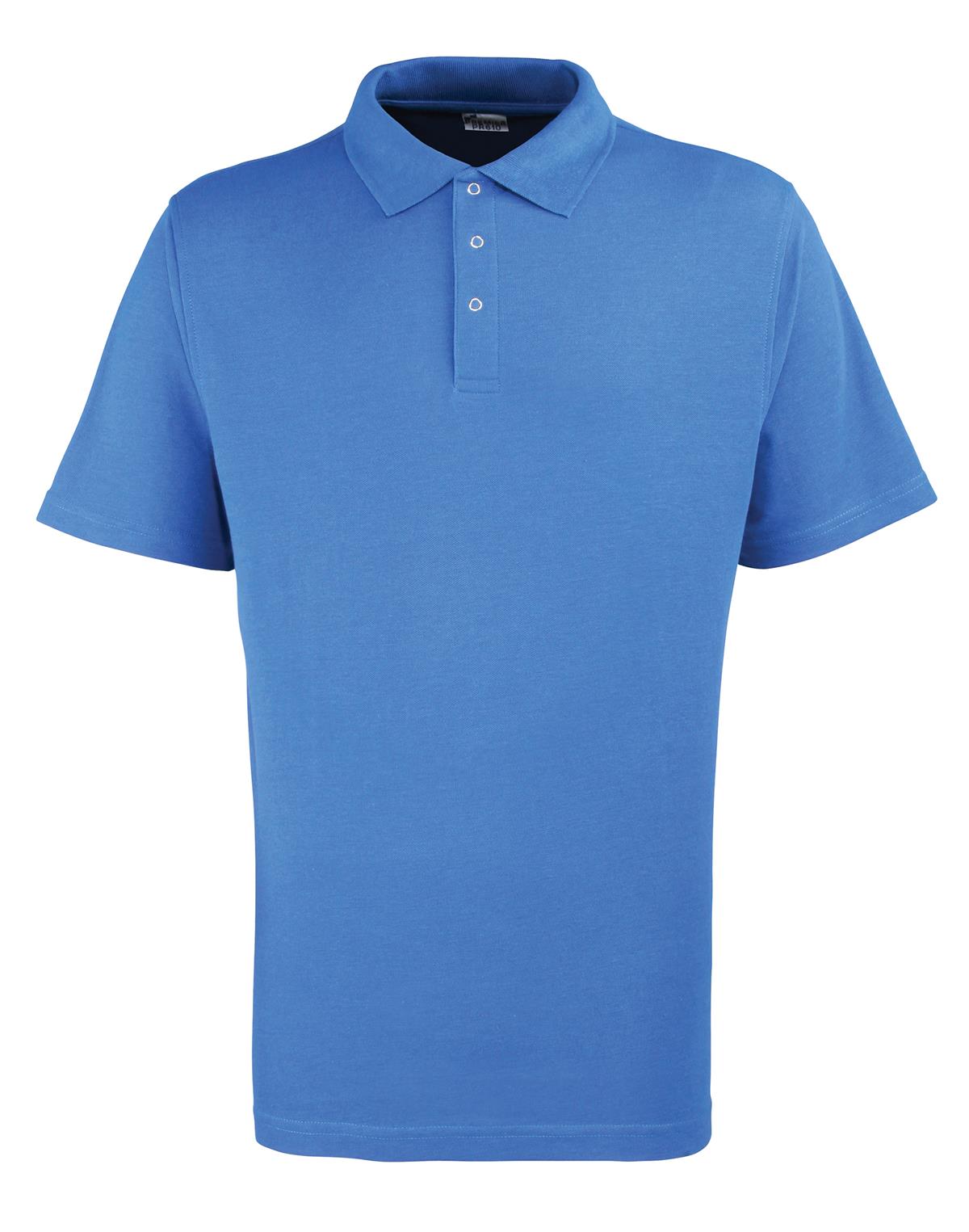 Premier Workwear Workwear Stud Polo in royalblauw